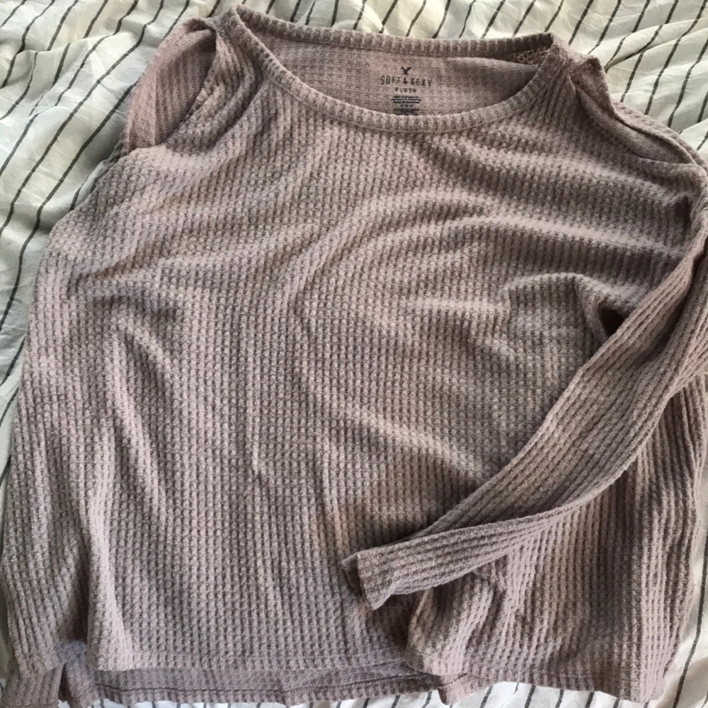 Plush light flowy sweater